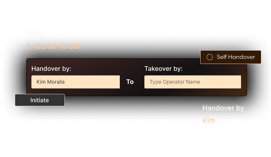Shift Handover Workflows